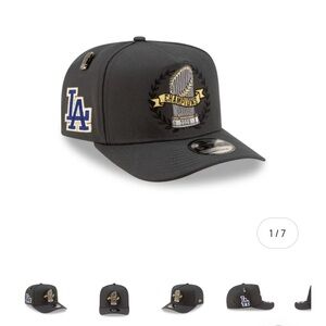 New Era Black Champions Cap 2025